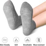 ELUTONG Toddler Baby Socks with Grips 16 Pack Non Slip Ankle Grip Socks for Infant Baby Kids Girls Boys - Image 6