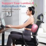 Small Exercise Ball, 9 Inch Mini Pilates Ball, Anti Burst and Slip Resistant Mini Yoga Ball for Stability, Fitness, Physical Therapy, Stretching & Core Strength Workout at Home Gym & Office - Image 4