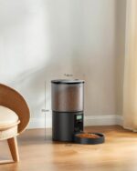 Automatic Cat Feeder Food Dispenser: 4L Timed Small Dog Dry Food Dispenser with 10s Voice - Distributeur Nourriture Chat Hund Programmable - Auto Pet Feeder with 1-6 Meals Per Day - Image 9