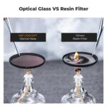 K&F Concept 55mm UV/CPL/ND Lens Filter Kit (3 Pieces)-18 Multi-Layer Coatings, UV Filter + Polarizer Filter + Neutral Density Filter (ND4) + Cleaning Cloth+ Filter Pouch for Camera Lens (K-Series) - Image 4