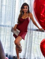 Ekouaer Sleepwear Sexy Lingerie Nightgown Lace Chemise Satin Slip Silk Negligee Nightie Bridal Babydoll for Women - Image 6