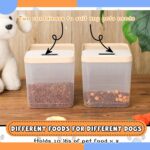 2 Pack Airtight Dog Food Storage Container, Up to 10 Lbs, Pet Cat Food Container Clear Storage Bin with Measuring and 2 Scoops for Dog Cat Bird and Other Pet - Image 4