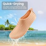 SEEKWAY Water Shoes Women Men Adult Quick-Dry Aqua Socks Barefoot Non Slip for Beach Swim River Pool Lake surf Black SK002(U) - Image 3
