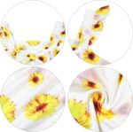 Baby Girls Clothes Sleeveless Ruffle Bowknot Dress Top Toddler Floral Tops and Shorts Pants Sets Summer Outfit - Image 7