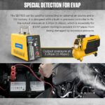 Smoke Machine Automotive Leak Detector,Evap Vacuum Smoke Diagnostic Tester,Pipeline Fuel Leakage Detector Compatible with 12V Vehicles - Image 4