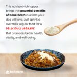 Dr. Kellyann Bone Broth Meal Topper for Dogs | Grass-Fed Beef Recipe | 3g Collagen | Supports Healthy Digestion & Joints | Shiny Coat | Grain Free | 6.60 oz - Image 3