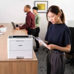 Brother Professional Laser Printer with High-Speed 50 ppm Output, Advanced Security Features, and Wireless Networking for Business, Monochrome Printing with Duplex Capability (HL-6210DW) - Image 4