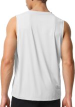 Riverruns Men's Sleeveless Tank Tops Quick Dry Workout Shirts for Gym Fitness Running Beach Swim #1901 - Image 3