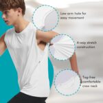 Riverruns Men's Sleeveless Tank Tops Quick Dry Workout Shirts for Gym Fitness Running Beach Swim #1901 - Image 6