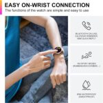 Smart Watch, 1.43'' AMOLED Smart Watches for Men Women (Answer/Make Call), Fitness Tracker with Heart Rate/Sleep Monitor, IP68 Waterproof Activity Tracker, Pedometer for Android iOS - Image 7