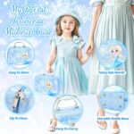 INNOCHEER Pretend Makeup for Toddlers, Toy Play Makeup Set for Kids 3-5, Toddler Makeup Kit Pretend, Frozen Toys for Kids Fake Makeup, Gifts Toys for 3 4 5 6 7+ Year Old Girls (Not Real Makeup) - Image 3