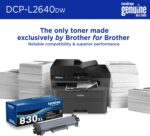 Brother DCP-L2640DW Wireless Compact Monochrome Multi-Function Laser Printer with Copy and Scan, Duplex, Mobile, Black & White | Includes Refresh Subscription Trial(1), Works with Alexa - Image 5