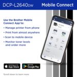 Brother DCP-L2640DW Wireless Compact Monochrome Multi-Function Laser Printer with Copy and Scan, Duplex, Mobile, Black & White | Includes Refresh Subscription Trial(1), Works with Alexa - Image 6