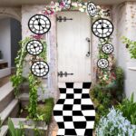 20 Pcs Wonderland Tea Party Decoration Clock Hanging Banner Wonderland Garland Baby Shower Decoration Curious Clock Background for Birthday Baby Shower Party Supplies - Image 7