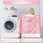 Kids Bath Hooded Towels, Kids Beach Towel for Boys Girls Super Soft and Absorbent, Beach | Pool | Bath | Swim Towels for Baby Kids Ages 0-8, 30X50 in, Unicorn - Image 7