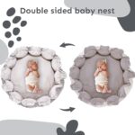 5-in-1 Thick & Plush Baby Play Gym, Baby Play Mats for Floor, Tummy Time Mat with 6 Toys, Cat Bed, Dog Bed, Convertible Stage-Based Developmental from Baby to Toddler, Ball Pit, Pet Cushion Cloudico - Image 6