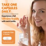 Vitamin D3 K2 Complex - Easy to Swallow - Vitamin D (D3) 5000 IU (125 mcg) & K2(MK-7) 90 mcg | Non-GMO | Gluten-Free | USA Made | 120 Capsules - Image 7