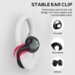 Monster Open Ear AC600 Headphones, Bluetooth 5.4 Wireless Earbuds with HiFi Stereo, Clip-On Earbuds with ENC Clear Call, 21H Playtime, Touch Control, IPX6 Waterproof Wireless Headphones for Outdoor - Image 4
