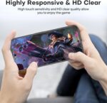 OMOTON 3+2 Pack for Google Pixel 9 Pro XL Screen Protector, 3 Tempered Glass Film & 2 Camera Lens Protector, Bubble-free, HD Clear, Not for 9 Pro/ 9 - Image 7