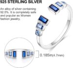 925 Sterling Silver Open Rings for Women Thumb Ring Star/Moon/Flower/Butterfly Dainty Ring Stackable Rings Adjustable Ring - Image 4
