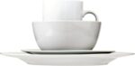 Amazon Basics 16-Piece Porcelain Kitchen Dinnerware Set with Plates, Bowls and Mugs, Service for 4 - White - Image 7