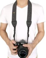 Comfort Neck Shoulder Strap with Super Load Quick Release Buckle for DSLR Video Light Action or Heavy Cameras(Black) - Image 6