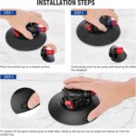 NEEWER 6"/15.2cm Camera Suction Cup Mount with Ball Head Magic Arm, Metal Suction Cup Mount on Car Windshield Dash for Camera/Action Camera/Phone Holder, with 1/4" & 3/8" Mounting Holes for ARRI - Image 6