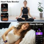 Smart Watch for Men Women (Answer/Make Call), 2025 New 1.91" HD SmartWatch, Fitness Watch with 120+ Sport Modes, IP68 Waterproof, Pedometer, Heart Rate/Sleep Monitor, Activity Tracker for Android iOS - Image 5