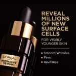 L'Oreal Paris Age Perfect Anti-Aging Midnight Face Serum, Reduce Wrinkles 1oz + Eye Cream Sample - Image 3