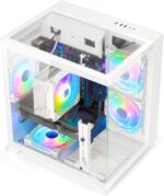 LXZ Gaming PC Desktop AMD Ryzen 7 8700F | 32GB DDR5 RAM | GeForce RTX 4070 | High-Performance Gaming & Design Computer (White) - Image 6