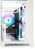 LXZ Gaming PC Desktop AMD Ryzen 7 8700F | 32GB DDR5 RAM | GeForce RTX 4070 | High-Performance Gaming & Design Computer (White) - Image 9