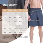 7 Pack Mens Athletic Shorts - Gym Basketball Running Workout Quick Dry Black Shorts with Pockets for Casual Performance - Image 6