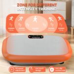 Vibration Plate Exercise Machine for Weight Loss Fitness Equipment, Vibration Plate Platform for Home Fitness,Lymphatic Drainage Shaking Full Body Shaker 99 Adjustable Speeds - Image 5