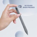 Linbsunne Gel Pens Black Ink Pens for Office 0.5mm Fine Point Pens Smooth Writing Retractable Work Pen (12-count) - Image 5