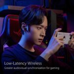 ASUS ROG Cetra True Wireless Gaming Earbuds, Low-Latency Bluetooth Earbuds, Active Noise Cancelation, 27-Hour Battery Life, IPX4 Water Resistance, Headphone with Wireless Charging,Black - Image 3