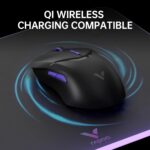Rapoo VT9PRO 4K Wireless Gaming Mouse, PAW 3398 Sensor, 26000 DPI, 4KHz Polling Rate, 0.25ms Response Time, Lightweight, 10 Programmable Buttons, 180h Battery Life, On-Board Memory, PC - Black - Image 9