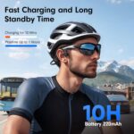 Bone Conduction Headphones,Open Ear Headphones,Wireless Headphones with Mic,Bluetooth 5.4,10H Playtime & IPX5 Waterproof,Sports Headphone for Running & Outdoor - Image 5