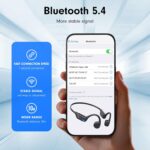 Bone Conduction Headphones,Open Ear Headphones,Wireless Headphones with Mic,Bluetooth 5.4,10H Playtime & IPX5 Waterproof,Sports Headphone for Running & Outdoor - Image 6