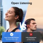 Bone Conduction Headphones,Open Ear Headphones,Wireless Headphones with Mic,Bluetooth 5.4,10H Playtime & IPX5 Waterproof,Sports Headphone for Running & Outdoor - Image 7