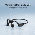 Bone Conduction Headphones,Open Ear Headphones,Wireless Headphones with Mic,Bluetooth 5.4,10H Playtime & IPX5 Waterproof,Sports Headphone for Running & Outdoor - Image 8