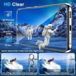 3 Pack Glass Screen Protector for Samsung Galaxy S24 FE [6.7 inch] + 3 Pack Camera Lens Protector, 9H Tempered Glass, Fingerprint Unlock, HD Clear Case Friendly Anti-Scratch - Image 8