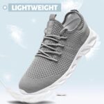 Womens Mens Running Shoes Tennis Sneakers Lightweight Gym Slip on Unisex Shoes Athletic Workout Walking Shoes - Image 4