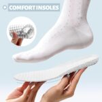 Womens Mens Running Shoes Tennis Sneakers Lightweight Gym Slip on Unisex Shoes Athletic Workout Walking Shoes - Image 5