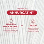 ANNURCATIN Shampoo for strengthening and volumizing thinning hair - Korean Biotin Apple Fresh Shampoo, Build Lift, Paraben-Free, suggested to All Hair Types (10.14 fl.oz, apple & freesia) - Image 4