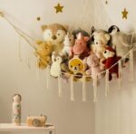 Stuffed Animal Storage Hammock or Net Corner - Large Toy Hammock Net for Stuffed Animals Room Decor - Cute Stuff Animal Organizer Plush Holder - Kids Baby Nursery Essentials Wall Bedroom Home Decor - Image 7