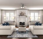 Hunter Fan Company, 51113, 52 inch Builder Matte Silver Low Profile Ceiling Fan with LED Light Kit and Pull Chain - Image 4