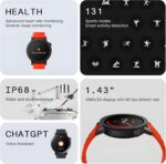 CMF Watch 3 Pro Smart Watch for Men Women, Bluetooth Call AI Smartwatch with Energy Score, Heart Rate Tracking, Sleep Monitor, GPS & 130+ Sport Modes, Fitness Tracker for Android iOS, IP68 Ash Grey - Image 4