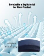 Neck Brace for Sleeping - Cervical Collar Relief Neck Pain and Neck Support Soft Foam Wraps Keep Vertebrae Stable for Relief of Cervical Spine Pressure for Women & Men Blue Small Size - Image 6