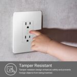 Kasa Smart Plug KP200, In-Wall Smart Home Wi-Fi Outlet Works with Alexa, Google Home & IFTTT, No Hub Required, Remote Control, ETL Certified , White, 1 Pack - Image 8