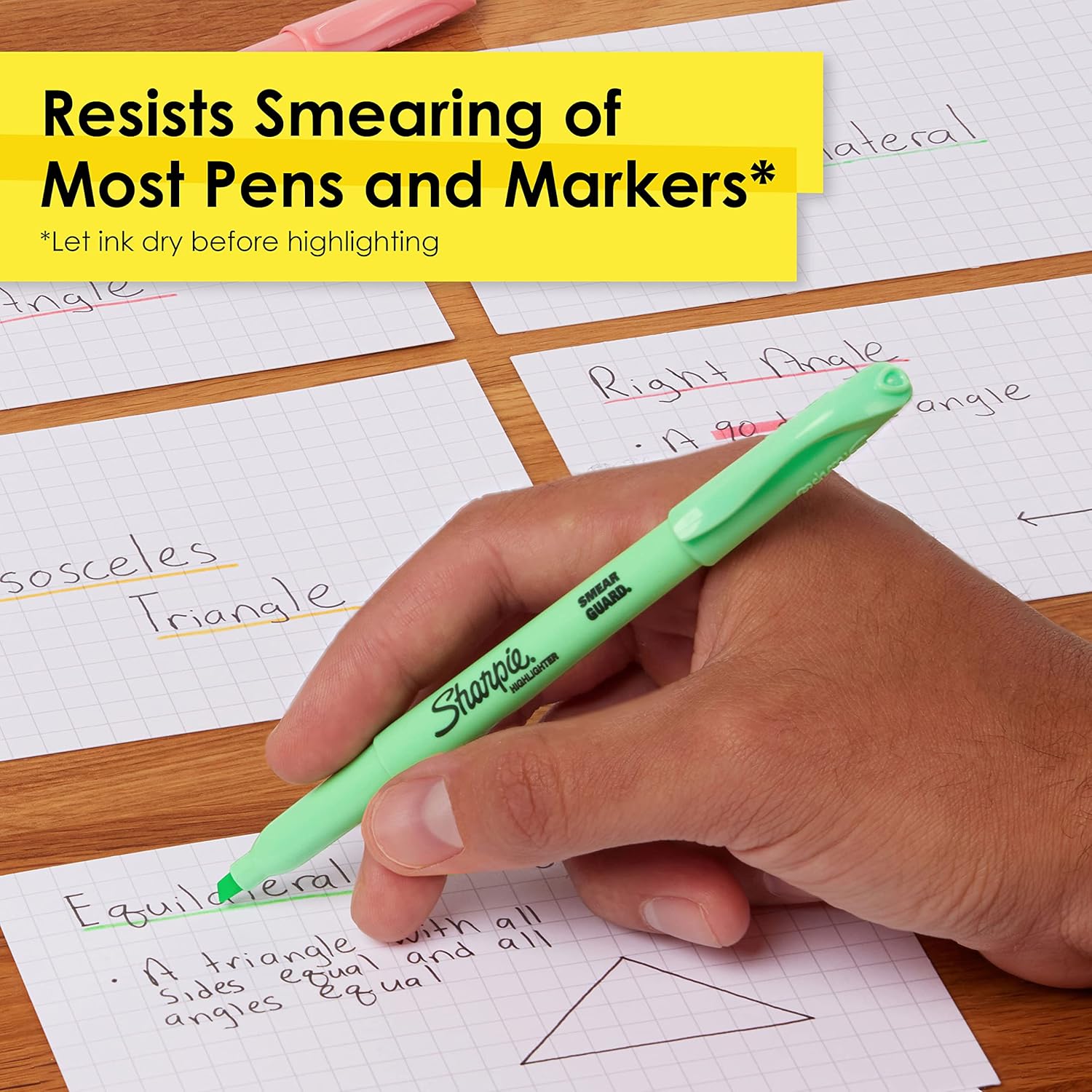 Sharpie Pocket Highlighters, Mild Pastel Colors, Assorted, Chisel Tip, 12 Count - School, Home, and Office Use, Teacher Supplies - Image 4